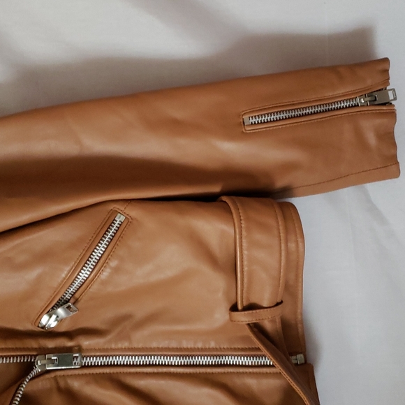 NEW Walter Baker Allison Leather Moto Jacket - Picture 6 of 12